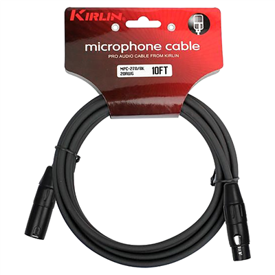 Kirlin Deluxe XLR (Mic) Cable - 6ft