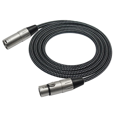 Kirlin Woven XLR (Mic) Cable - 20ft