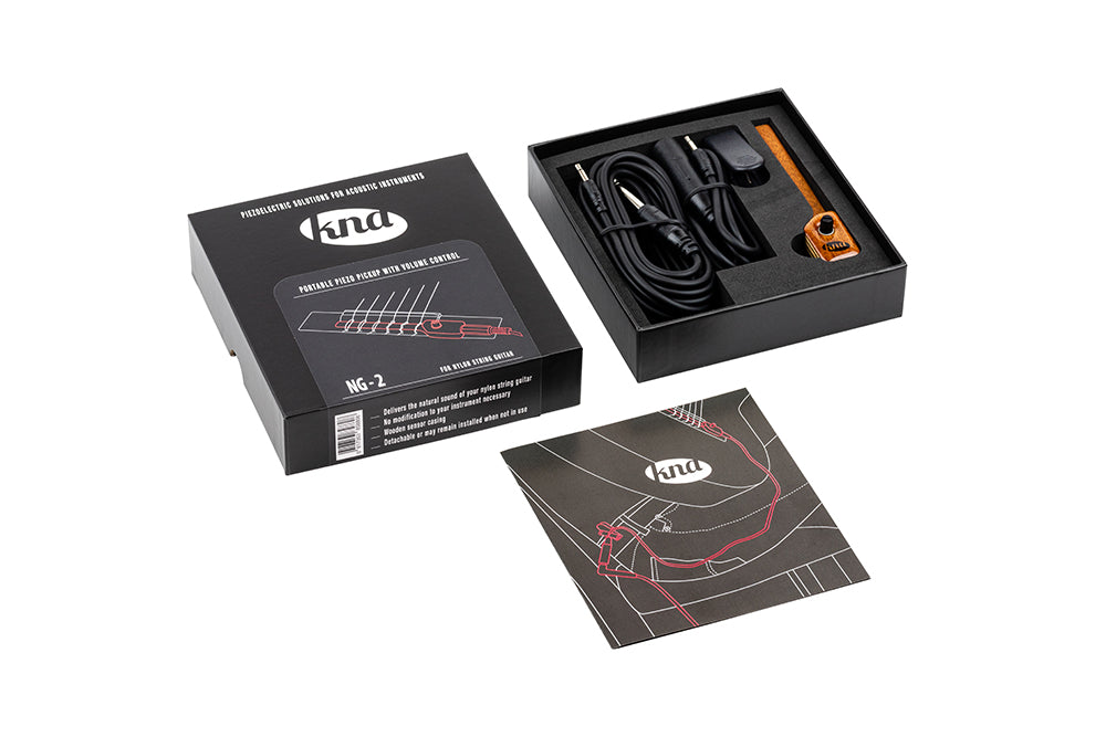 KNA NG-2 Piezo Pickup for Nylon Guitars w/Volume