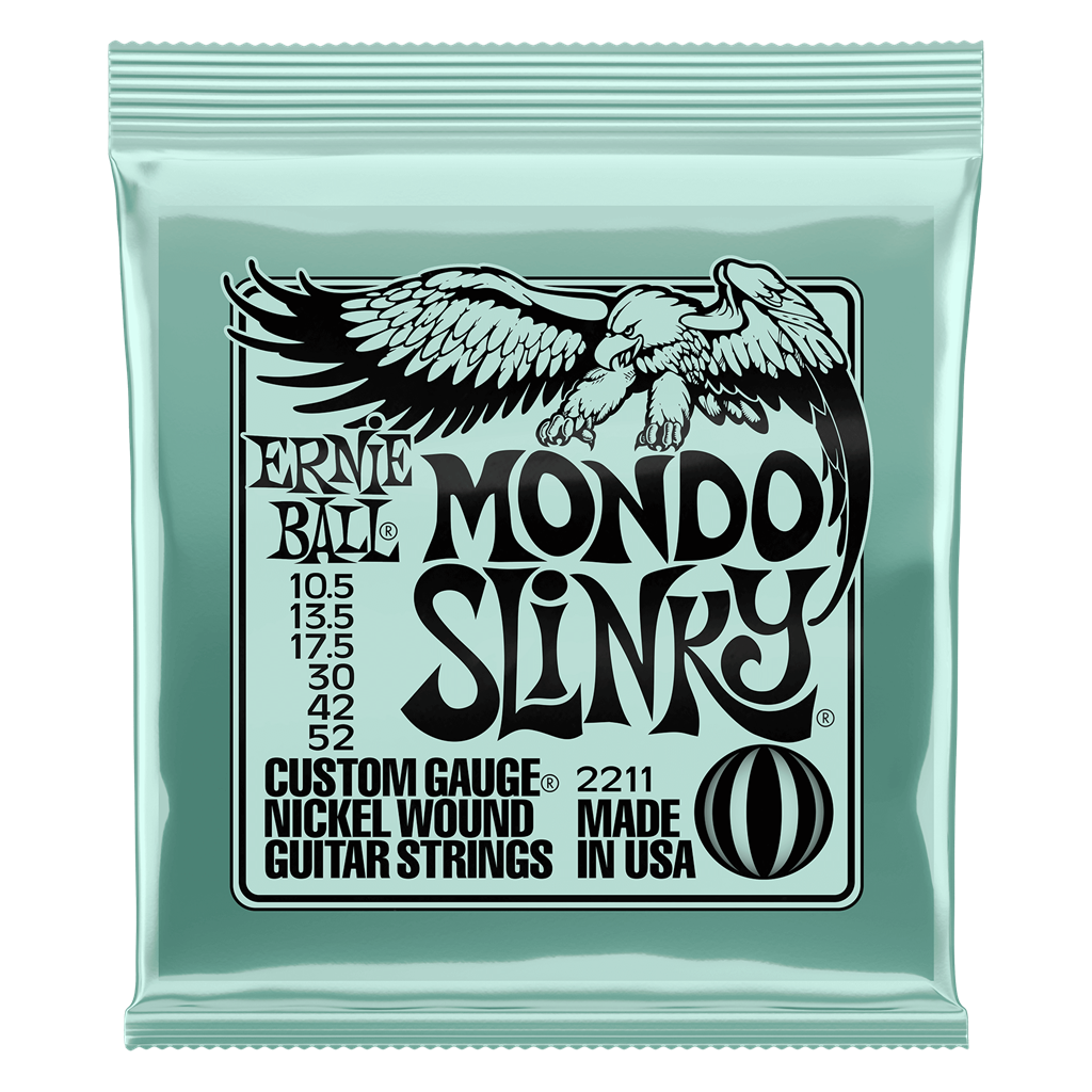 Ernie Ball Mondo Slinky Electric Guitar Strings - 10.5-52