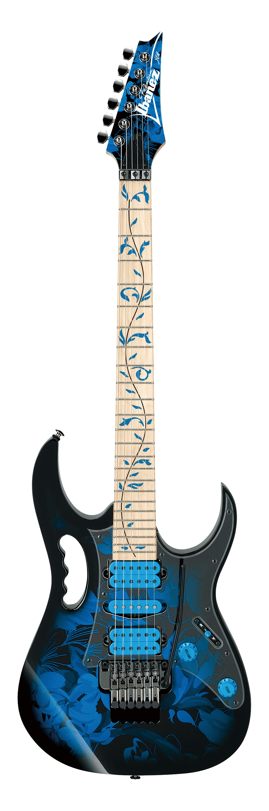 Ibanez JEM77P - Blue Floral Pattern