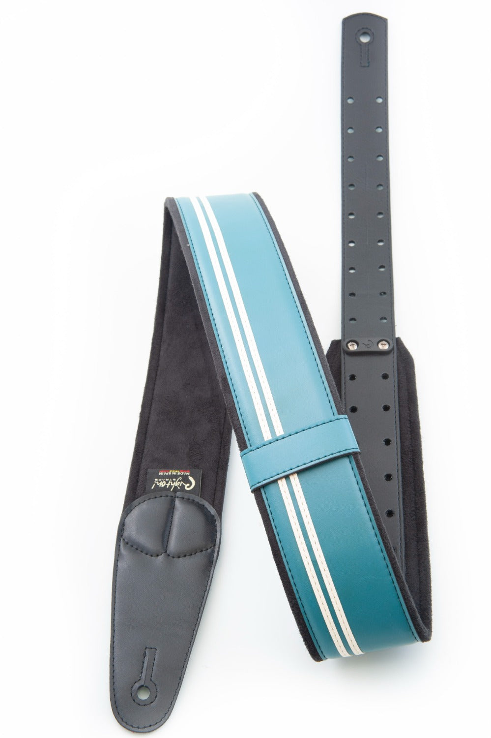 RightOn Mojo Collection Race-60 Guitar Strap - Teal