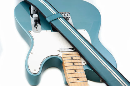RightOn Mojo Collection Race-60 Guitar Strap - Teal