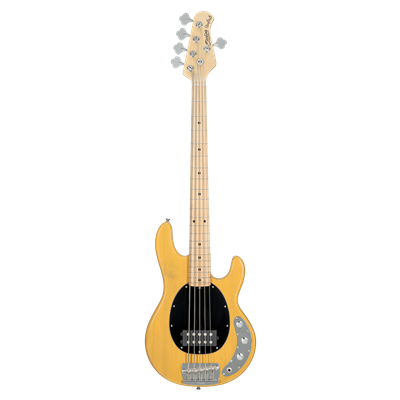 Sterling by MusicMan Stingray 5 Classic Maple Neck - Butterscotch