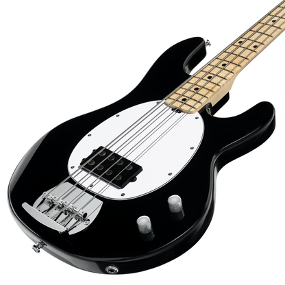 Sterling by Music Man Intro Series Stingray RAY2 Maple Neck - Black