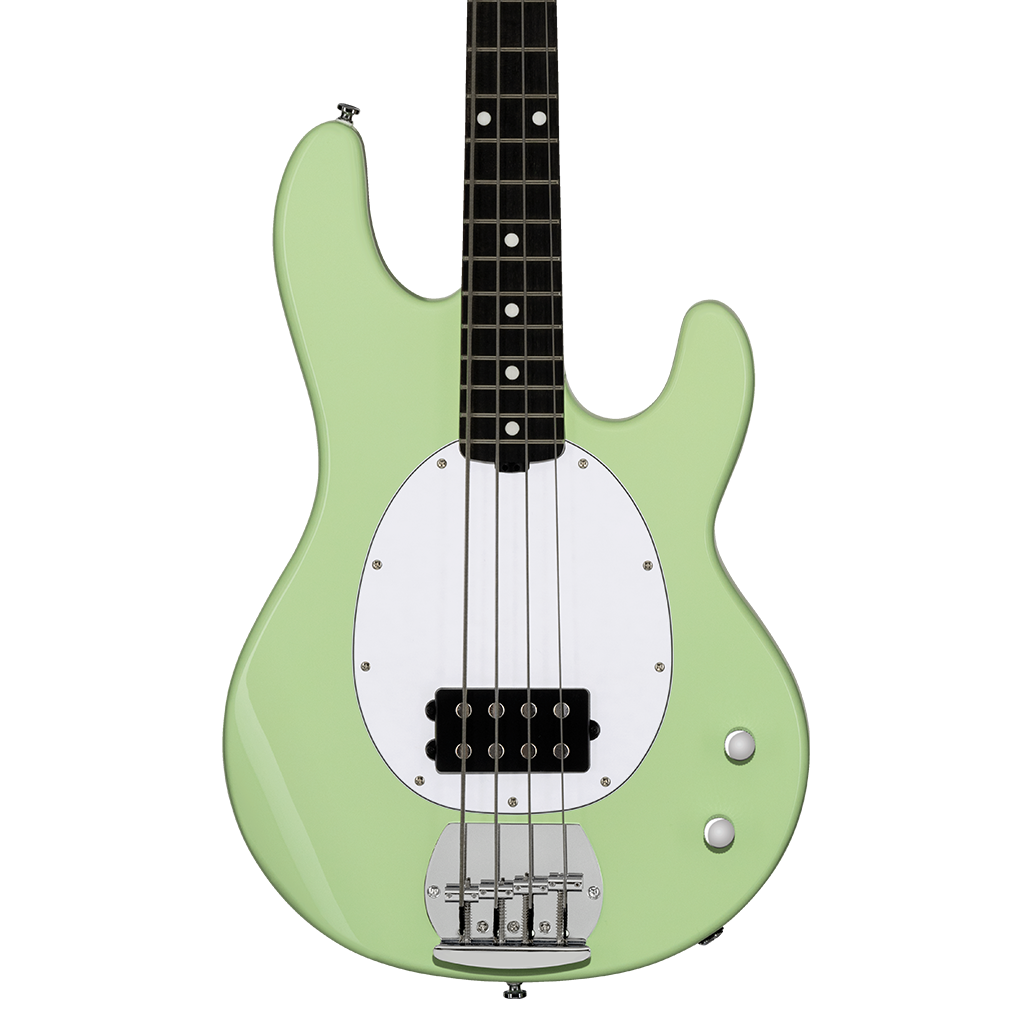 Sterling by Music Man Intro Series Stingray RAY2 Amaranth Neck - Misty Green