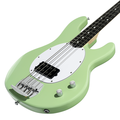 Sterling by Music Man Intro Series Stingray RAY2 Amaranth Neck - Misty Green