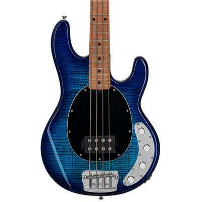 Sterling by MusicMan Stingray RAY34 Maple Neck - Neptune Blue