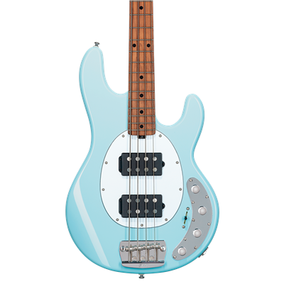 Sterling by MusicMan Stingray RAY34HH Maple Neck - Daphne Blue