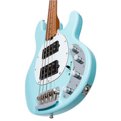 Sterling by MusicMan Stingray RAY34HH Maple Neck - Daphne Blue