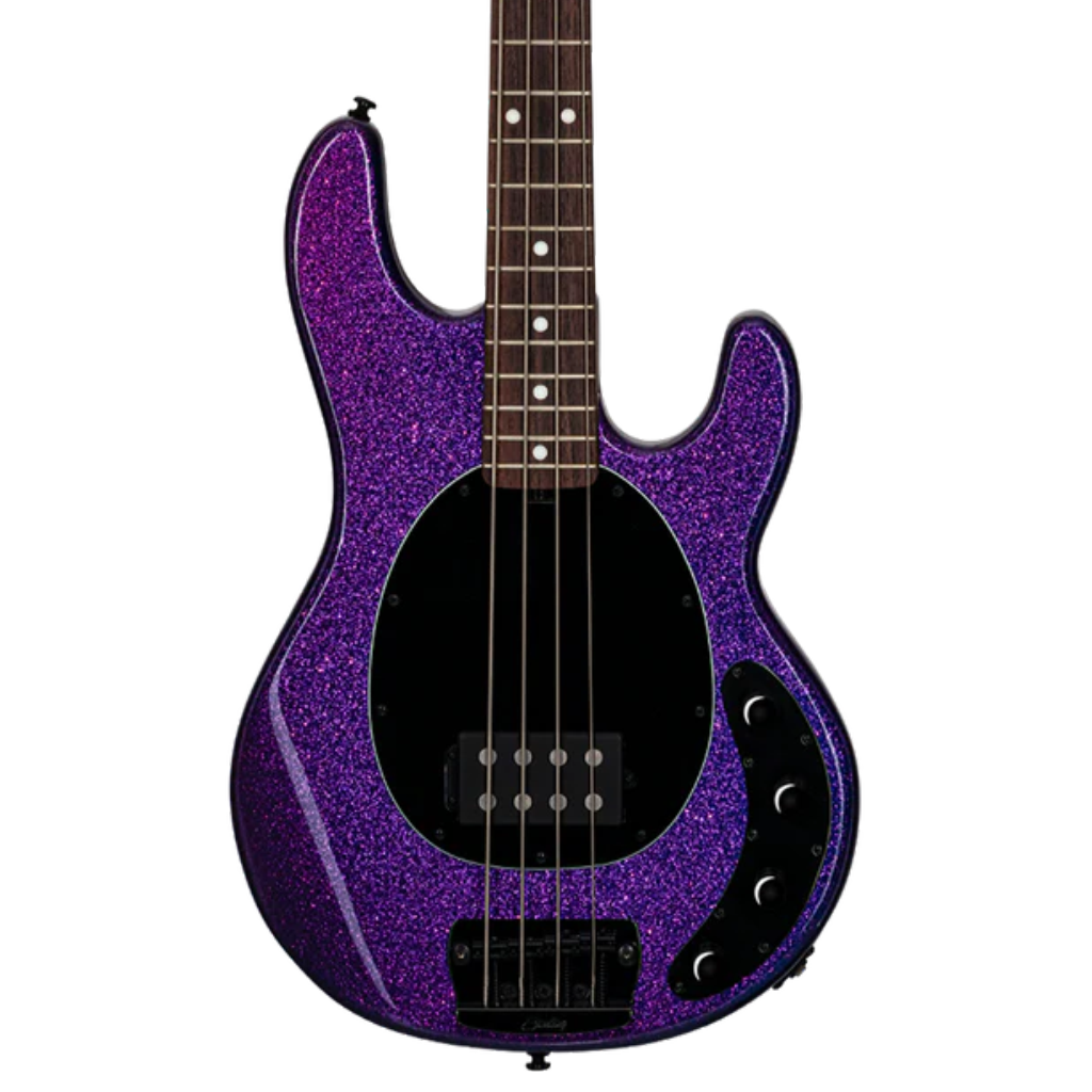 Sterling by Music Man Stingray RAY34 Rosewood Neck - Purple Sparkle