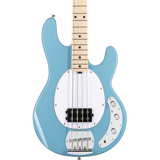 Sterling by Music Man SUB Stingray RAY4 - Chopper Blue w/ Maple