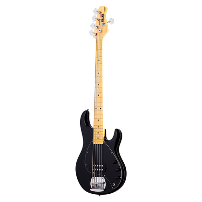 Sterling by Music Man SUB Stingray RAY5 5-String - Black w/ Maple