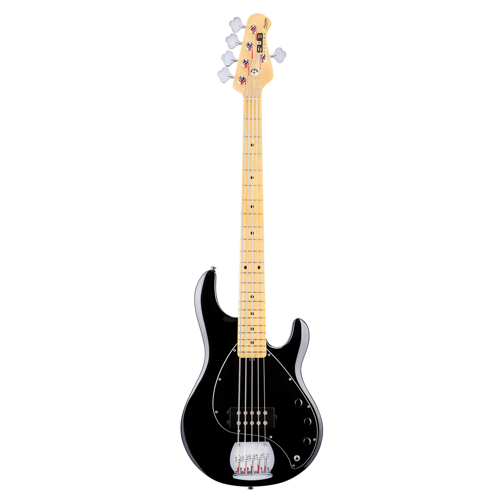 Sterling by Music Man SUB Stingray RAY5 5-String - Black w/ Maple