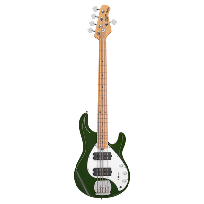 Sterling by Music Man SUB Stingray RAY5 HH 5-String - Olive w/ Maple