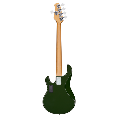 Sterling by Music Man SUB Stingray RAY5 HH 5-String - Olive w/ Maple