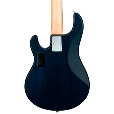 Sterling by Music Man SUB Stingray RAY5 5-String - Trans Blue Satin w/ Rosewood