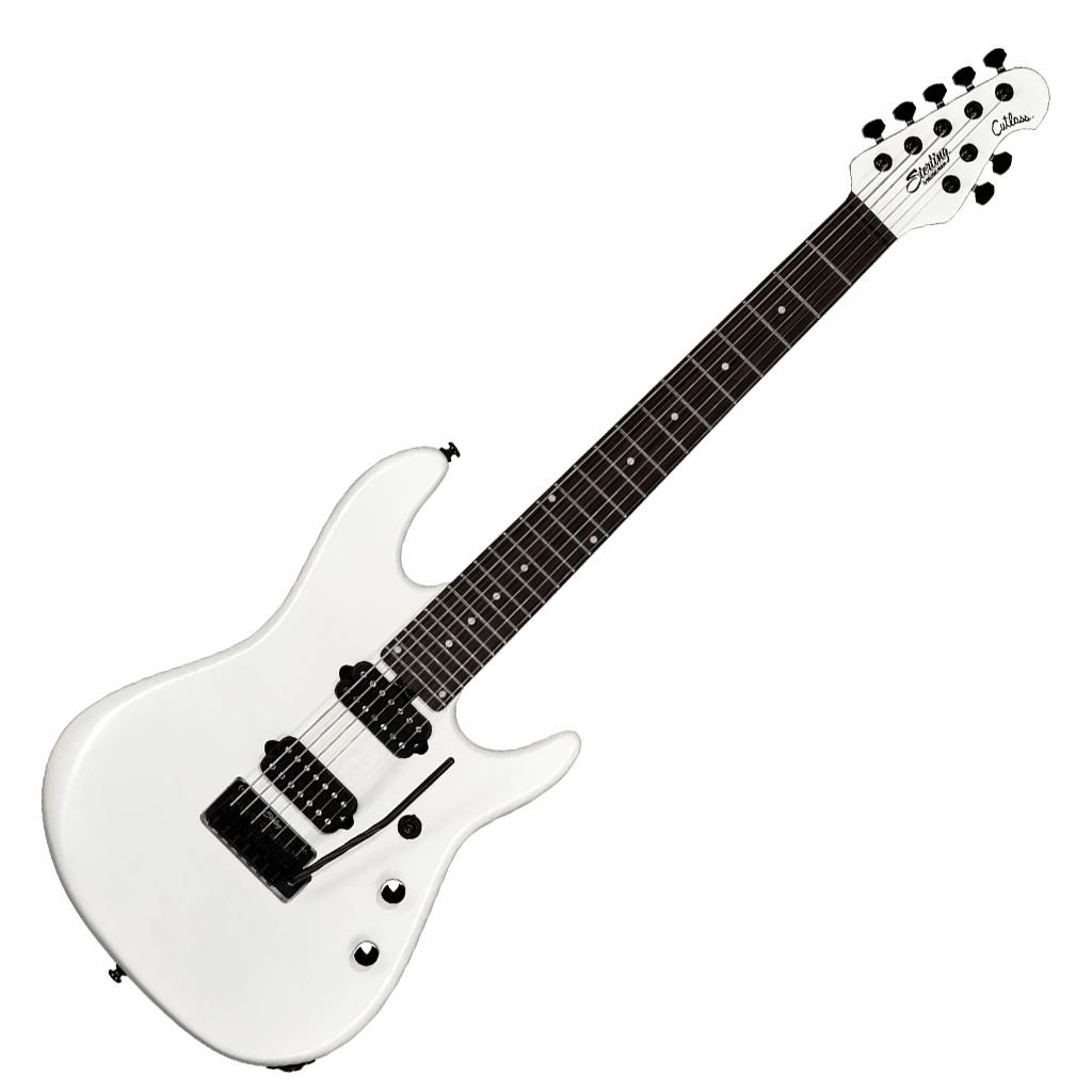 Sterling by Music Man Richardson 7 - Pearl White