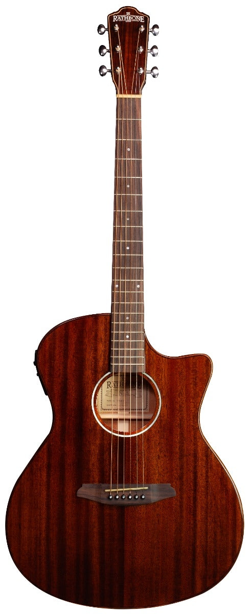 Rathbone No. 8 - Mahogany Electro Cutaway