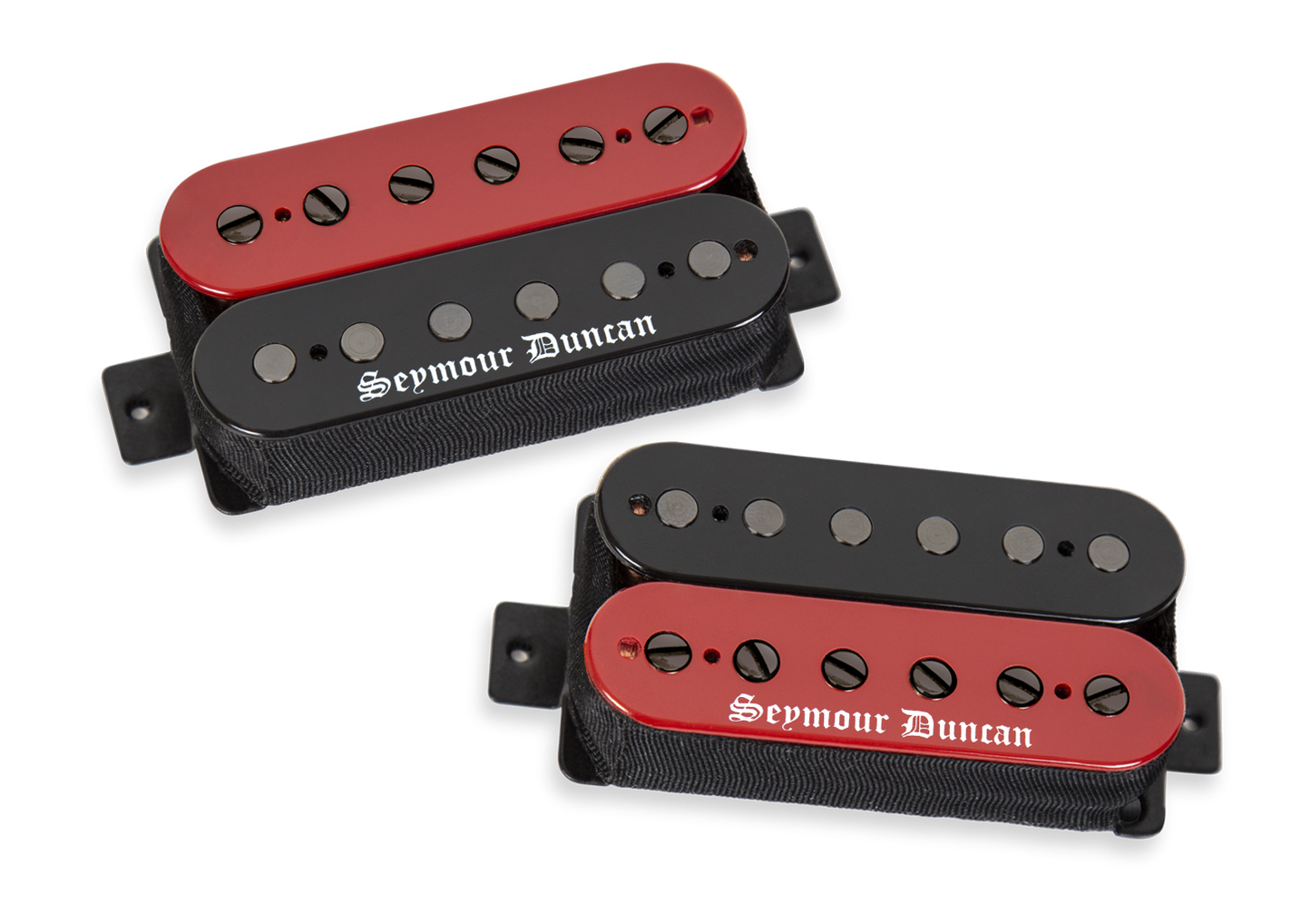 Seymour Duncan Black Winter Set - Red/Black Zebra