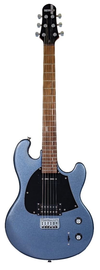 Shergold Masquerader Standard SM11 - Solid Astral Blue Gloss