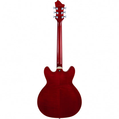 Hagstrom Tremar Viking Deluxe - Wild Cherry Transparent