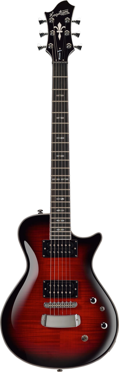 Hagstrom Ultra Swede - Burgundy Burst
