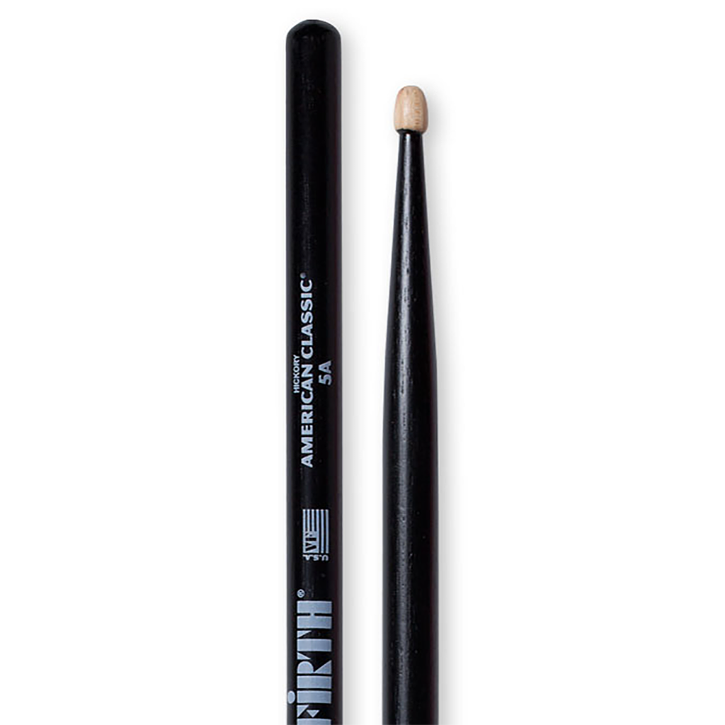 Vic Firth American Classic Black - 5A - Wood Tip