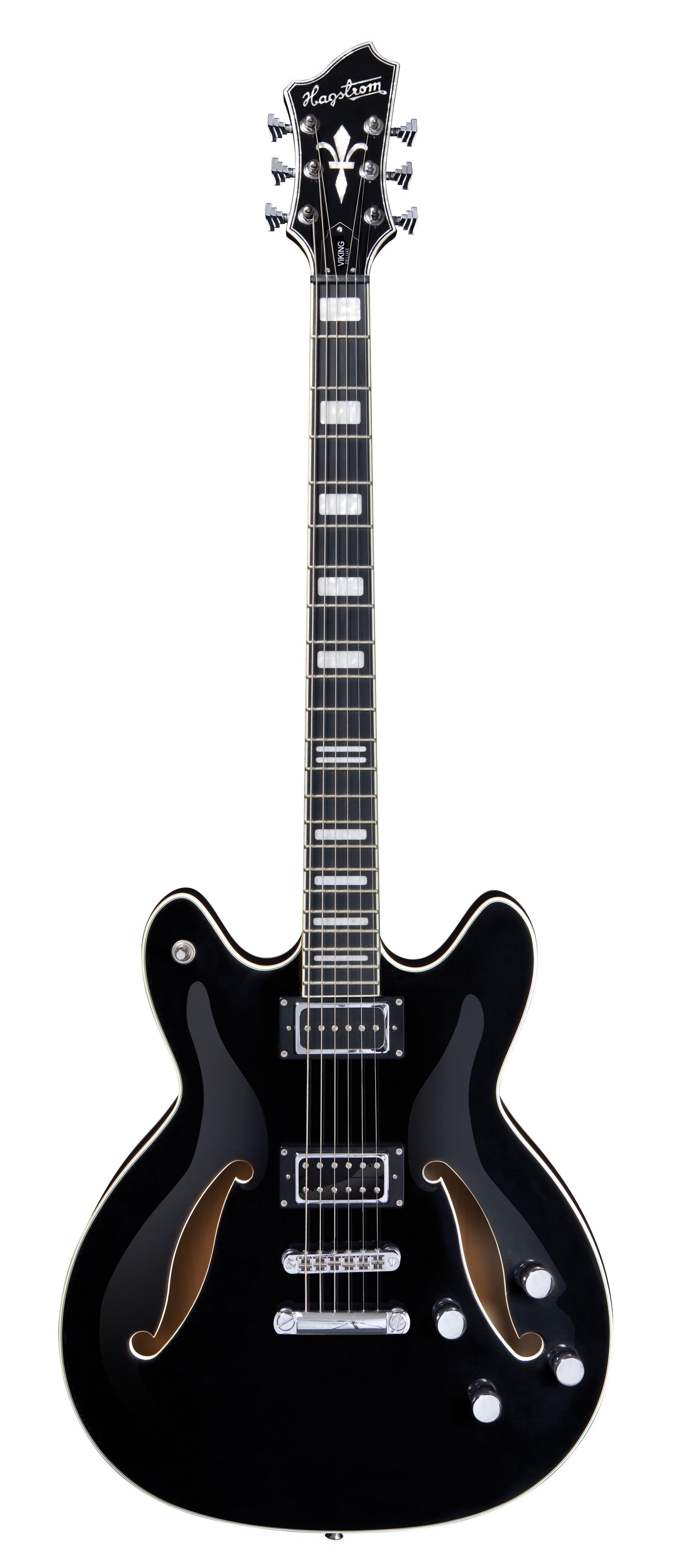 Hagstrom Viking Deluxe Baritone - Black