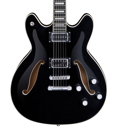 Hagstrom Viking Deluxe Baritone - Black