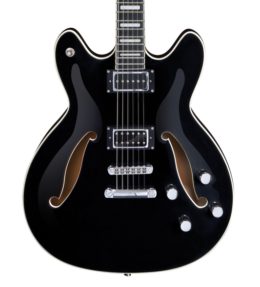 Hagstrom Viking Deluxe Baritone - Black