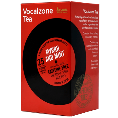 Vocalzone Tea - Myrrh & Mint
