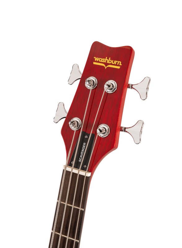 Washburn Scavenger Bass - Ruby Red