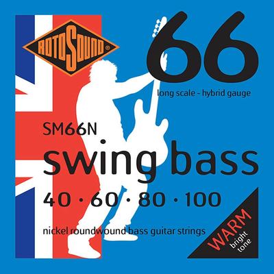 SM66N 40-100 Swing Bass Nickel Wound Long Scale Bass Guitar Strings