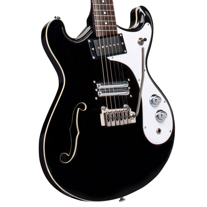 Danelectro '66T Guitar with Vibrato ~ Gloss Black