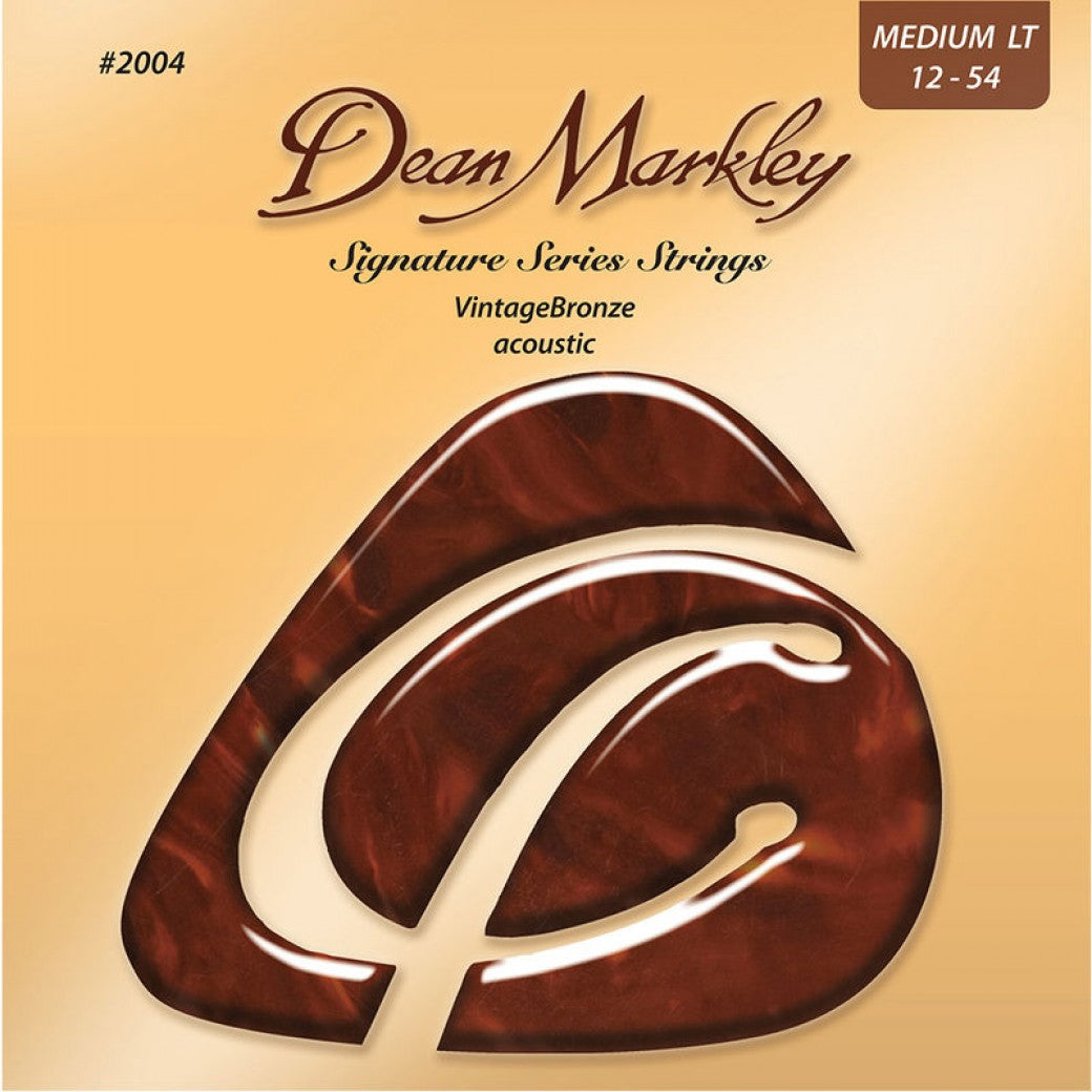 Dean Markley Vintage Bronze Medium Light 12-54 Acoustic Strings Set
