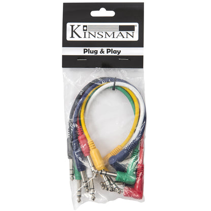 Kinsman Standard Patch Cables ~ 1ft/.3m ~ 6 Pack