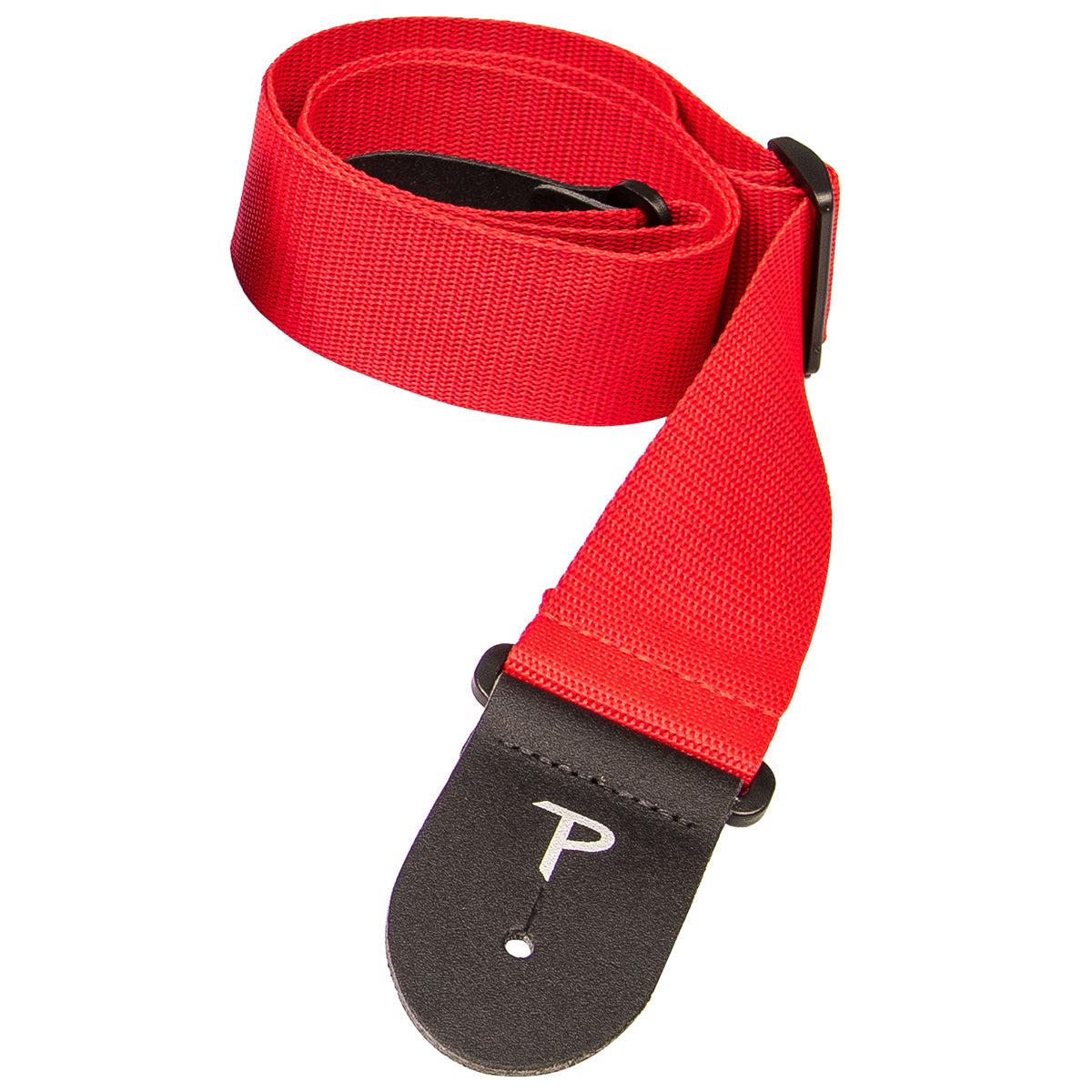 Perri's Polyester Extra Long Guitar Strap ~ Red