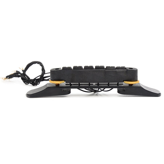 Graphtech String Saver Jazz Bridge with Piezo - Gold