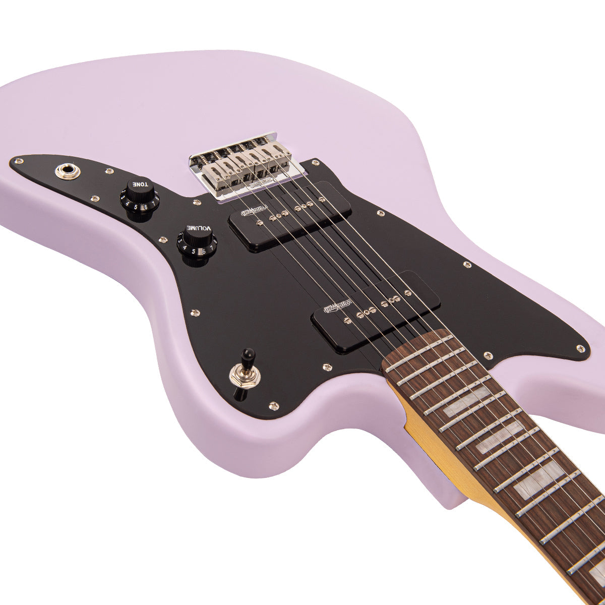 Vintage V65H ReIssued Hard Tail Electric Guitar ~ Satin Purple