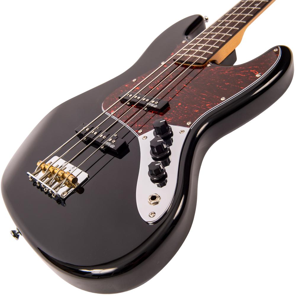 Vintage VJ74 ReIssued Bass ~ Gloss Black