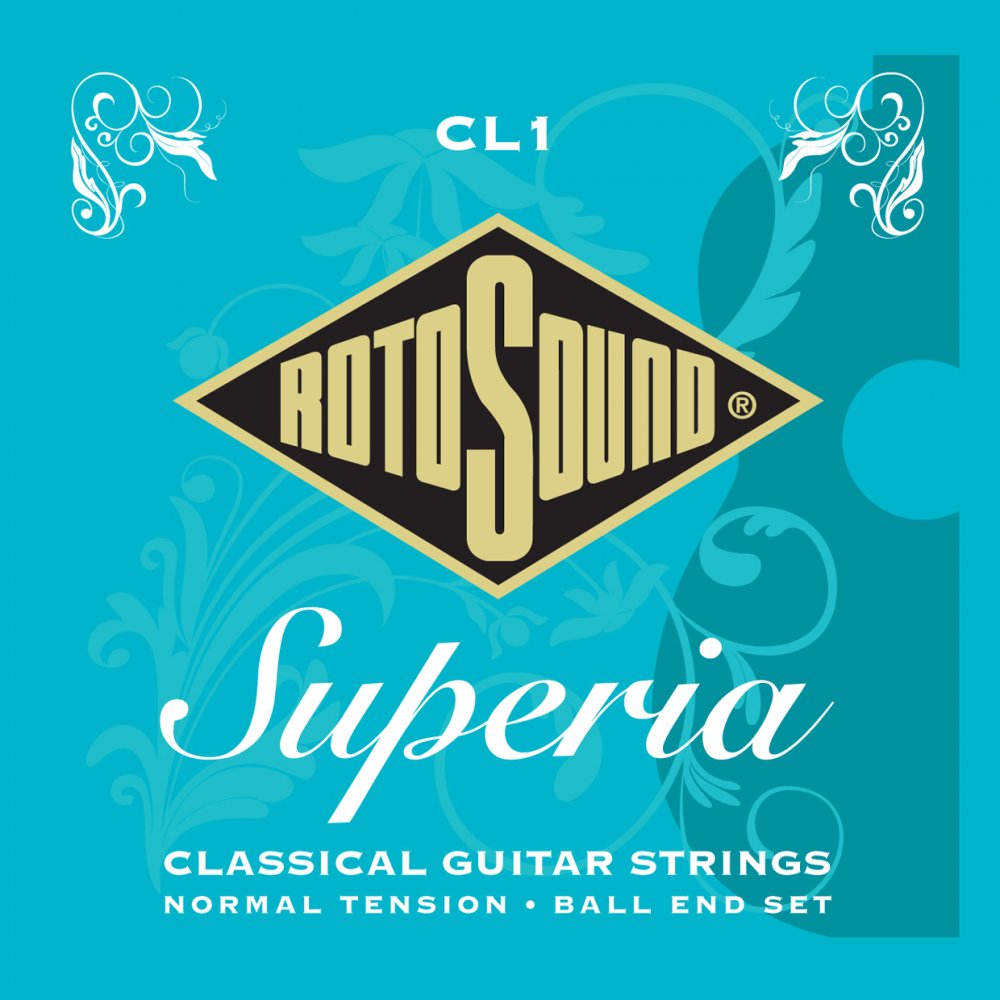 CL1 Superia Normal Tension Nylon Ball-End Classical Guitar Strings